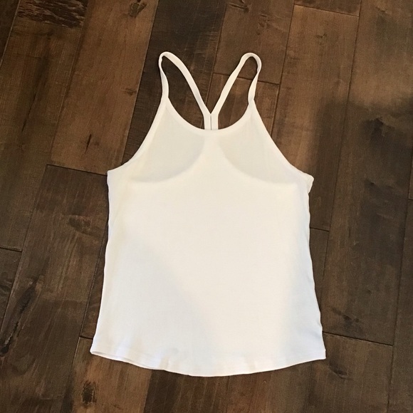 ZYIA white ribbed tank top - Picture 1 of 7